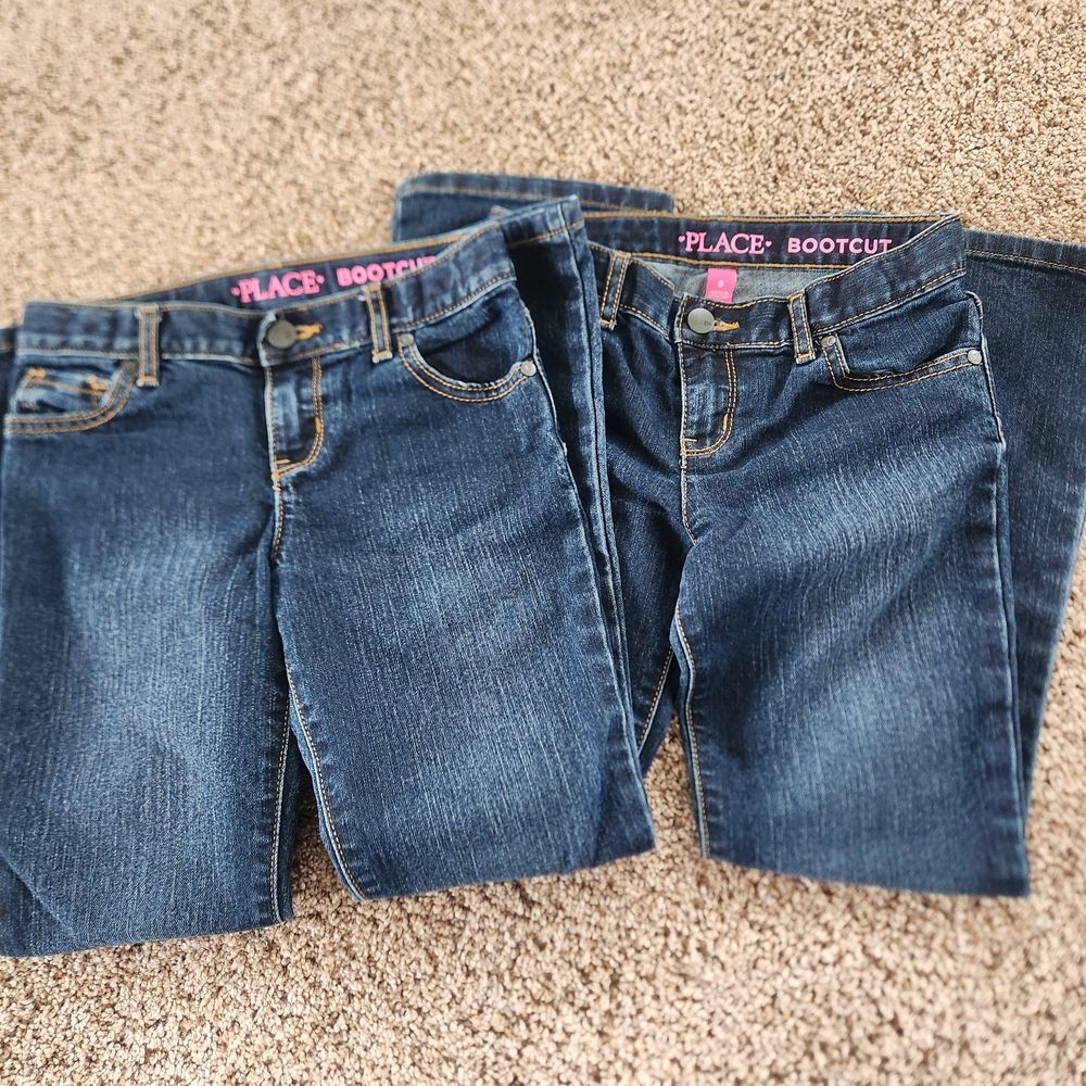 Place Kids Bootcut Jeans - Dark Blue